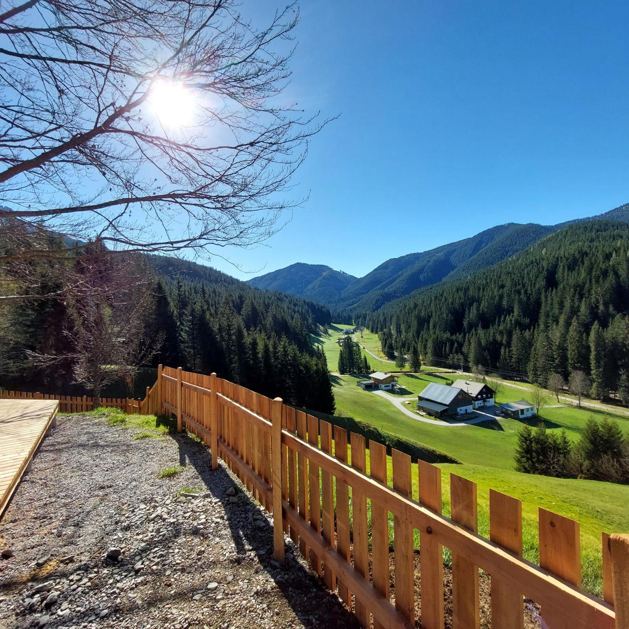 Huette Neuhaus Villa Annaberg im Lammertal Exterior foto